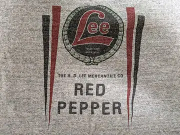 컨디션 최상 L 사이즈 웨어하우스 Lee RED PEPPER