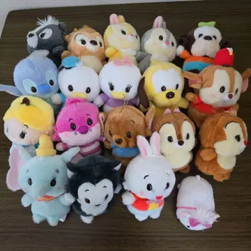 디즈니 캐릭터 봉제 인형 세트