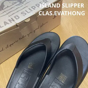 아일랜드 슬리퍼 CLAS.EVATHONG 블랙 6