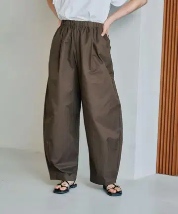 렙심 브라운 이지 코쿤 팬츠 프리