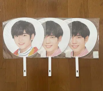 나니와 단시 나가오 켄토 부채 3장