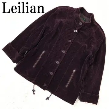 Leilian 레리안 코듀로이 자켓 퍼플 11 B9085