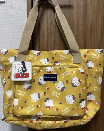 hello kitty 헬로키티 포켓토트백 숄더 토트백