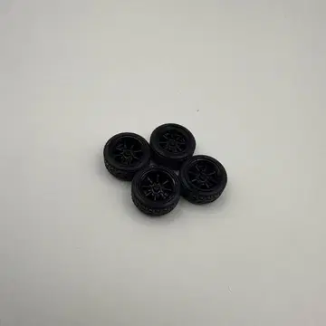 미니카 1/43 커스텀 휠 와타나베 (접착 고정 타입)