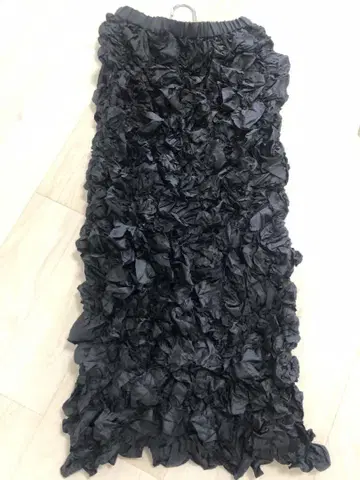 유나이티드 애로우즈 롱 스커트 Black