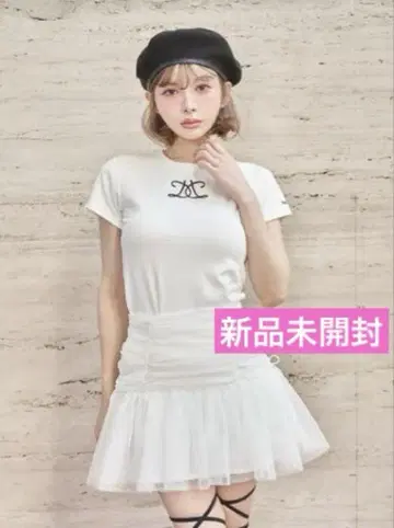 미사용 새상품 Darich 다리치 자수 로고 티셔츠