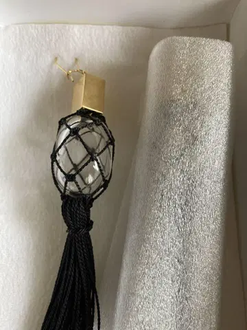 미사용 mame 마메 Glass Beads Pierced Earrings