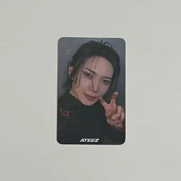 ATEEZ 요상 서울 콘서트 ATINY ZONE 양면 트레이딩 카드