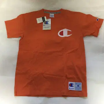 챔피온 오렌지 티셔츠 M