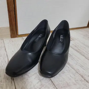 블랙 포멀용 펌프스 23cm EEEE