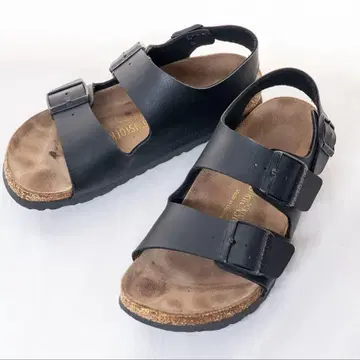 버켄스탁 밀라노 블랙 37