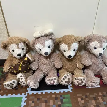 닷피 봉제 인형 약 30cm 4개 세트 배송비 포함