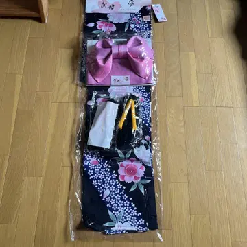 유카타, 매듭 오비, 일본 나막신, 유카타 착용법 가이드 포함