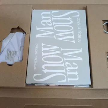 Snow Man 공식 달력 2025-2026