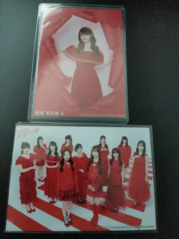 NGT48 니시타니 마리나 희망 기차 브로마이드 A
