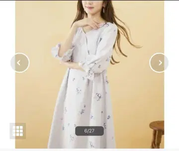 새상품 익명 배송 오리지널 플라워 프린트 원피스