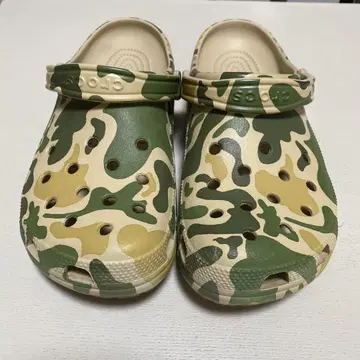 Crocs 카모플라쥬 샌들 M9 W11 27.0cm