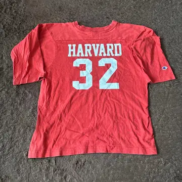 USA제! SHIPS 구매 챔피온 풋볼 7부 소매 티셔츠 M/하버드 대학