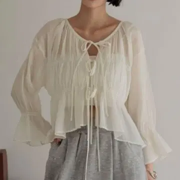 LOWRYS FARM 요류 셔링 숏 6S