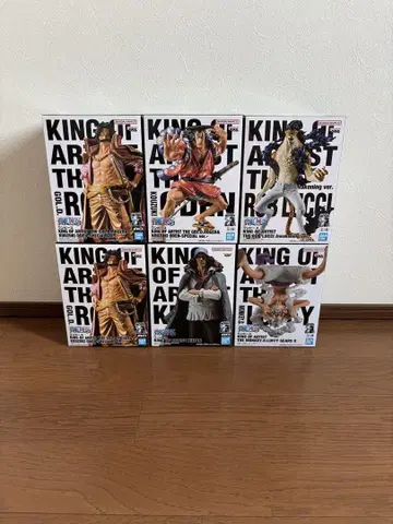 미개봉품 KING OF ARTIST 원피스 피규어 세트