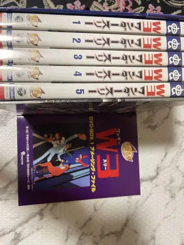 W3 DVD-BOX 전 6권 최초 한정판