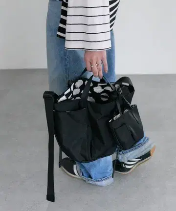 ear PAPILLONNER 조절 토트백 S 사이즈