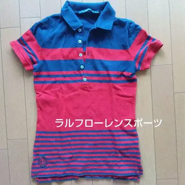 Ralph Lauren Sport 피케 셔츠 XS 빨간색/파랑
