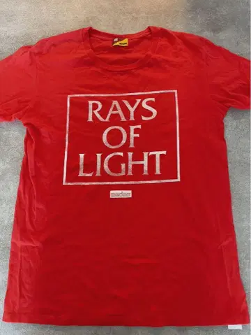 medem RAYS OF LIGHT 티셔츠 빨간색