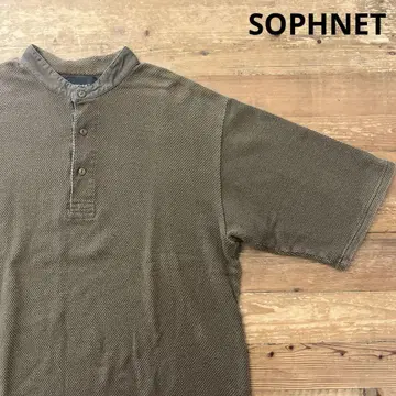 SOPHNET 소프넷 헨리넥 반팔 일본제 티셔츠