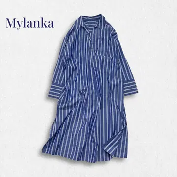Mylanka 밀라노카 롱 원피스 스키퍼 스트랩 긴팔