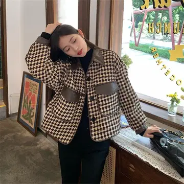 여성용 가디건 상의 자켓 아우터 넉넉한 숏 기장