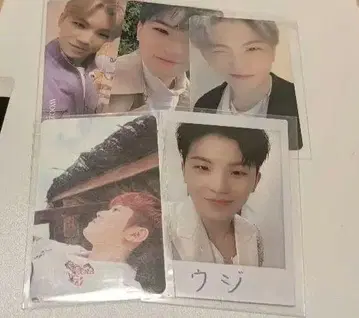 우지 트레이딩 카드 세트