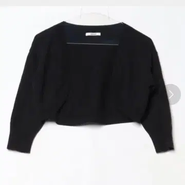 스나이델 볼레로 가디건 블랙 검정