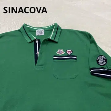 SINACOVA 시나코바 피케 셔츠 그린 L 사이즈