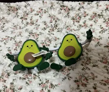 아보카도 피규어 2개 세트