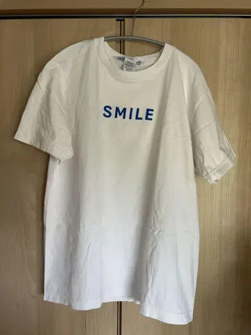 올드 맨즈 테일러 SMILE 프린트 티셔츠