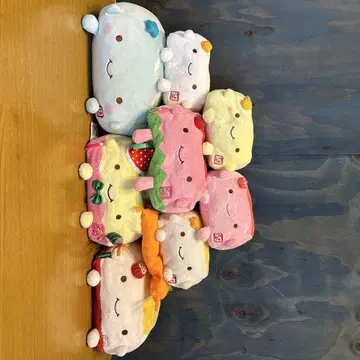 한나리 두부 봉제 인형 8개