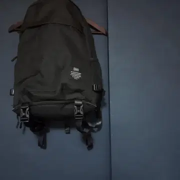 kiu 600D 백팩 백팩 블랙 22L 백