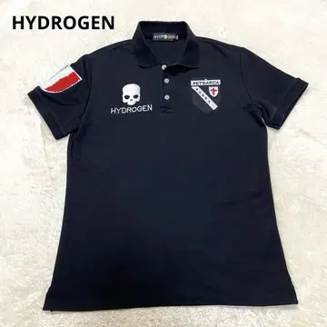 HYDROGEN 하이드로겐 피케 셔츠 스컬 해골