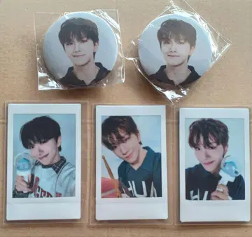 BOYNEXTDOOR 운학 폴라로이드 캔뱃지
