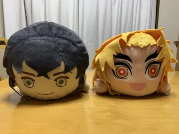 귀멸의 칼날 봉제 인형 본체 2개 약 40cm