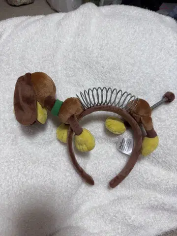 토이스토리 스프링키 봉제 인형 머리띠