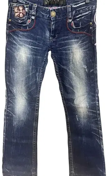Red Pepper Jeans 자수 플레어 팬츠