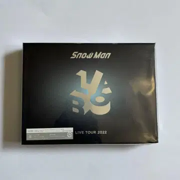 스노우맨 라이브 투어 2021 LABO 초회판 블루레이