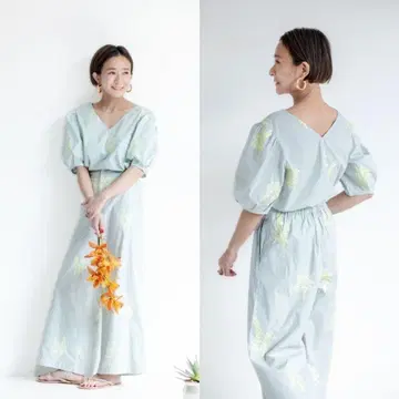 Kanako Sato x ne Quittez pas 팬츠 셋업
