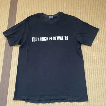 FUJI ROCK FESTIVAL 2019 티셔츠 후지록 로고 티셔츠
