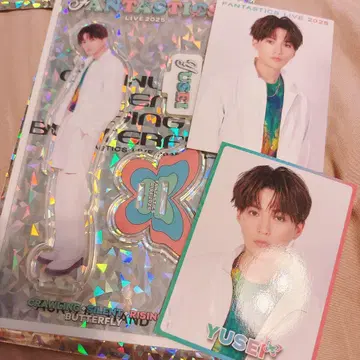FANTASTICS 아크릴 스탠드 포토 카드 야기 유세이