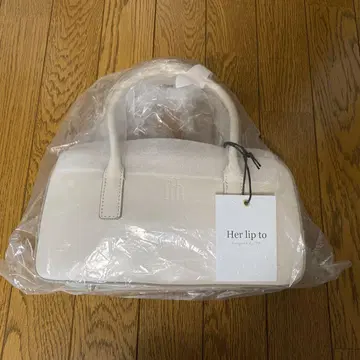 헤르립토 트로이 로고 미니 보스턴 백