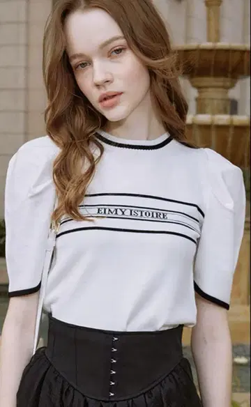 eimy istoire 로고 니트 풀오버