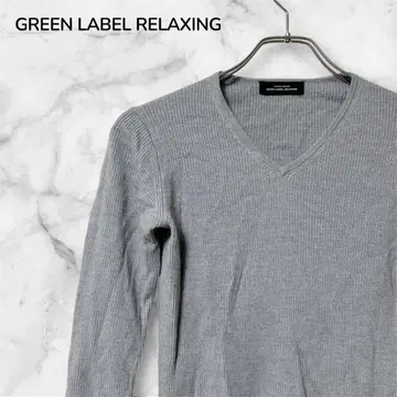 'GREEN LABEL RELAXING' (S)/ 남성용 V넥 스웨터